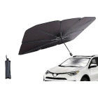 Skėčio tipo automobilio priekinio stiklo apsauga nuo saulės UMBRELLA 138x78CM