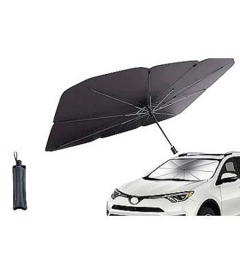 Skėčio tipo automobilio priekinio stiklo apsauga nuo saulės UMBRELLA 138x78CM