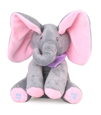 Interaktyvus drambliukas - pilkas ir rožinis