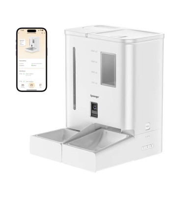 Išmanus maisto dozatorius Sponge Pet Feeder DUAL