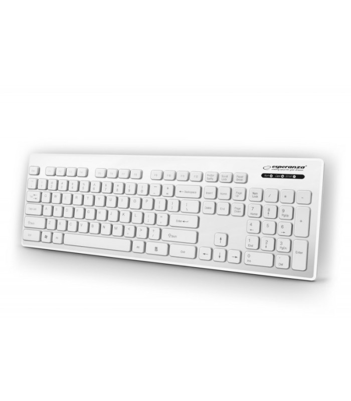 Klaviatūra USB "Singapore" (balta)