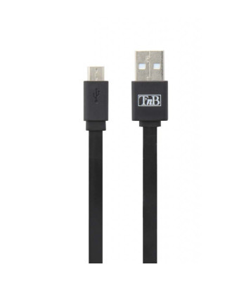 USB / Micro USB laidas 30cm (juodas)