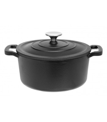 Ketaus puodas 3,3l "Maku" (juodas)