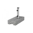 4living natūralaus granito skėčio pagrindas su 25 kg svorio palaikymu