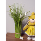 Sztuczna trawa - snopek - z kwiatami - wysokość 40 cm