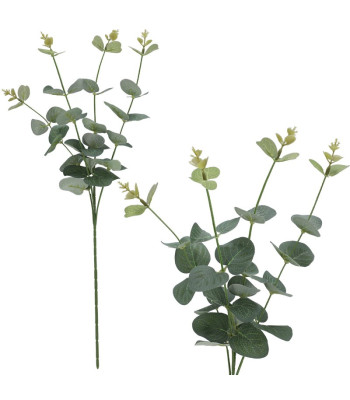Gałązka eukaliptusa - zielona - 60 cm