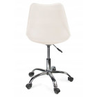 Krzesło IGER biało-czarne