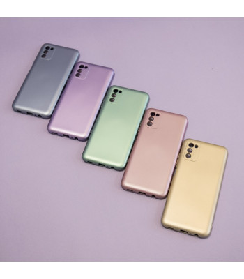 Metalinis dėklas Samsung Galaxy S23 Plus rožinis