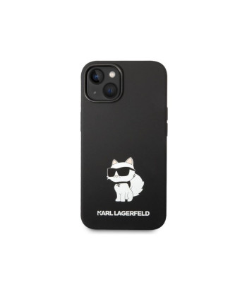 Karl Lagerfeld dėklas iPhone 14 Plus 6,7 KLHCP14MSNCHBCK juodas HC Silicone NFT Choupette