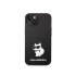 Karl Lagerfeld dėklas iPhone 14 Plus 6,7 KLHCP14MSNCHBCK juodas HC Silicone NFT Choupette