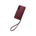 „Spigen etui Wallet S Plus“, skirta „Samsung Galaxy S23 burgundy“.