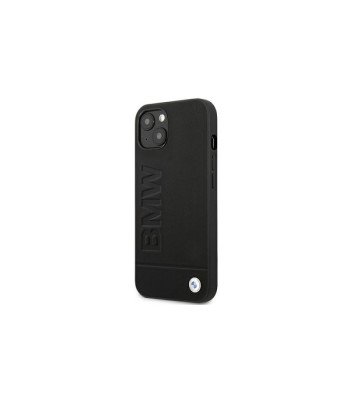 BMW nakładka do iPhone 14 Plus 6,7 BMHCP14MSLLBK czarna HC Hot Stamp