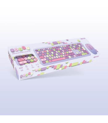 Forever klaviatūra + pelė Candy violet
