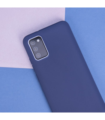 Matinis TPU dėklas, skirtas Motorola Moto G32 tamsiai mėlynas
