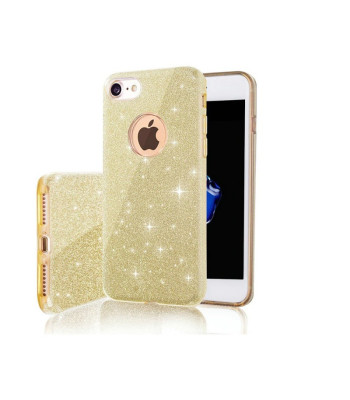 Glitter 3in1, skirtas Xiaomi Redmi Note 12 5G (Global) / Poco X5 gold