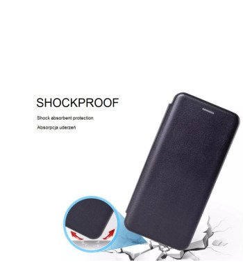 Smart Diva dėklas, skirtas Motorola Moto E20 / E30 / E40 / E20S tamsiai mėlynas