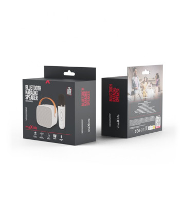 Maxlife Bluetooth karaoke garsiakalbis MXKS-100 baltas