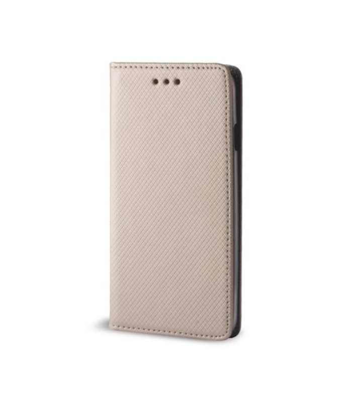 Smart Magnet telefono dėklas Samsung Galaxy A03 4G EU gold