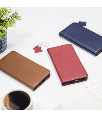 Genuine Leather Smart Pro telefono dėklas  iPhone 13 6,1 ruda