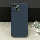 Silikoninis telefono dėklas  iPhone 13 Pro 6,1 dark blue