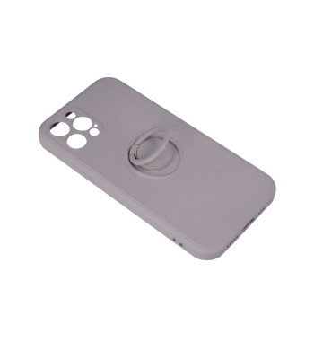 Finger Grip telefono dėklas  iPhone 7 / 8 / SE 2020 / SE 2022 light pilka