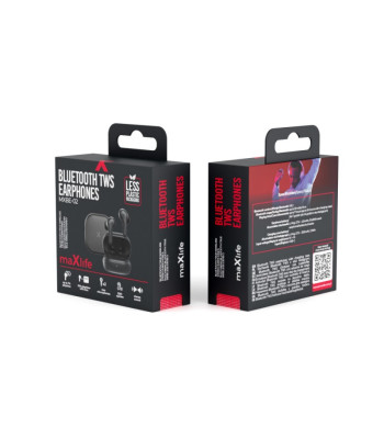Maxlife Bluetooth ausinės TWS MXBE-02 black