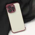 TPU mini bamperiai su kameros apsauga  iPhone 14 Pro 6,1 cherry