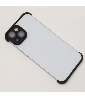 TPU mini bamperiai su kameros apsauga  iPhone 14 Pro Max 6,7 juoda
