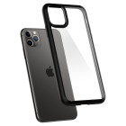 Spigen Ultra Hybrid dėklas iPhone 11 Pro Max matinis juodas