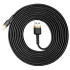 Baseus kabelis Cafule USB - Lightning 3,0 m 1,5A aukso-juodas