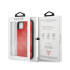 Guess dėklas skirtas iPhone 11 Pro Max GUHCN654GGPRE raudonas kietas dėklas 4G Double Layer Glitter