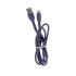 Maxlife MXUC-04 kabelis USB - microUSB 1,0 m 3A violetinis
