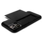 Spigen Slim Armor CS dėklas iPhone 12 / 12 Pro juodas