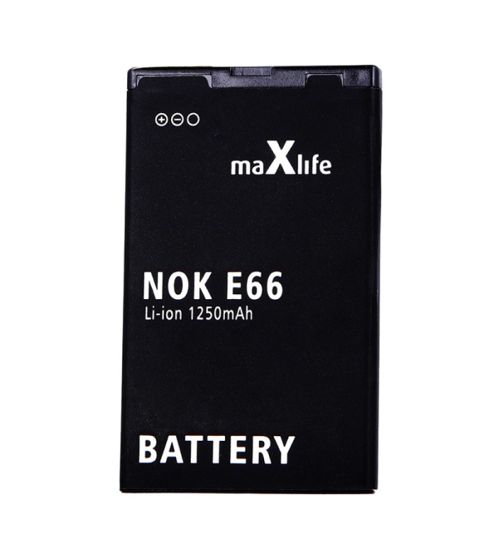 Maxlife baterija, skirta Nokia E66 / E75 / C5 / 3120 / BL-4U 1000mAh