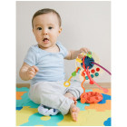 Montessori sensorinis žaislas kramtukas mėlynas