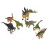 Gyvūnų figūrėlės dinozaurai 7 vnt. + kilimėlis ir priedai