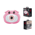 Maxlife vaikų skaitmeninis fotoaparatas MXKC-100 rožinis