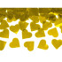 Konfeti vamzdelis su auksinėmis širdelėmis 60 cm