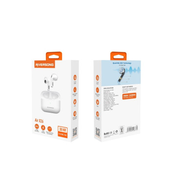 Riversong Bluetooth ausinės Air X26 TWS baltos EA173