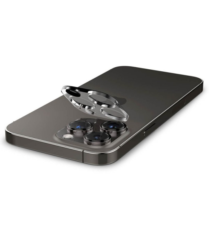 Spigen fotoaparato apsauga iPhone 14 Pro 6,1 / Pro Max 6,7 Optik.TR Camera Protector 2-Pack Crystal Clear