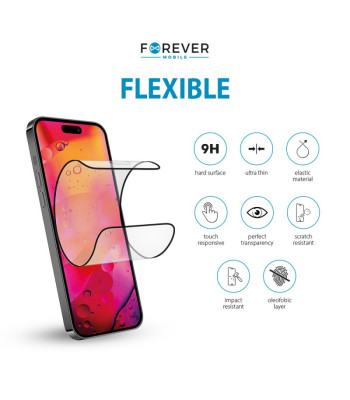 Forever Flexible hibridinis stiklas, skirtas Xiaomi Redmi 10c 4G