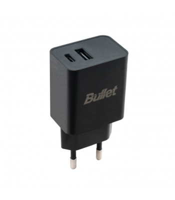 „Bullet“ kelioninis įkroviklis USB+USB-C