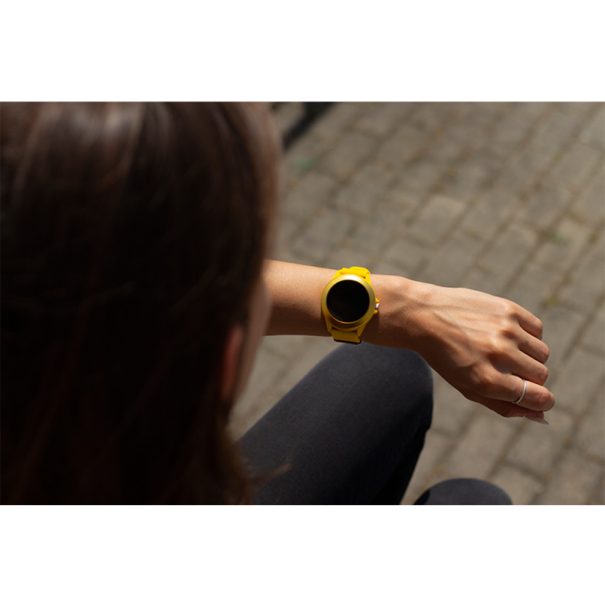 Išmanusis laikrodis Forever Colorum CW-300 xYellow