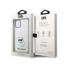 Karl Lagerfeld dėklas iPhone 11 / XR KLHCN61HNCHTCT transparent harddėklas Ikonik Choupette