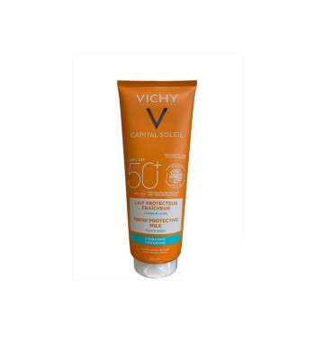 Vichy Apsauginis pienelis nuo saulės SPF 50+ "Capital Soleil" (šviežias apsauginis pienelis) 300 ml