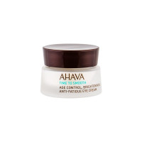 AHAVA "Time to Smooth" skaistinantis ir raukšles mažinantis akių kremas (Age Control Brightening - Anti Fatigue Eye Cream) 15 ml