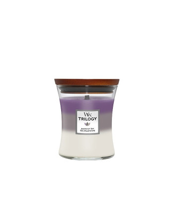WoodWick Vidutinio dydžio kvapioji žvakė "Trilogy Amethyst Sky" 275 g