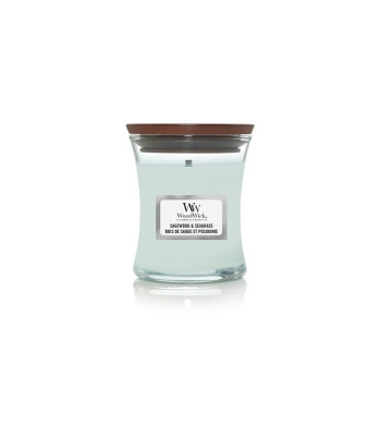 WoodWick Kvapiųjų žvakių vaza "Sagewood" - jūros žolė 85 g