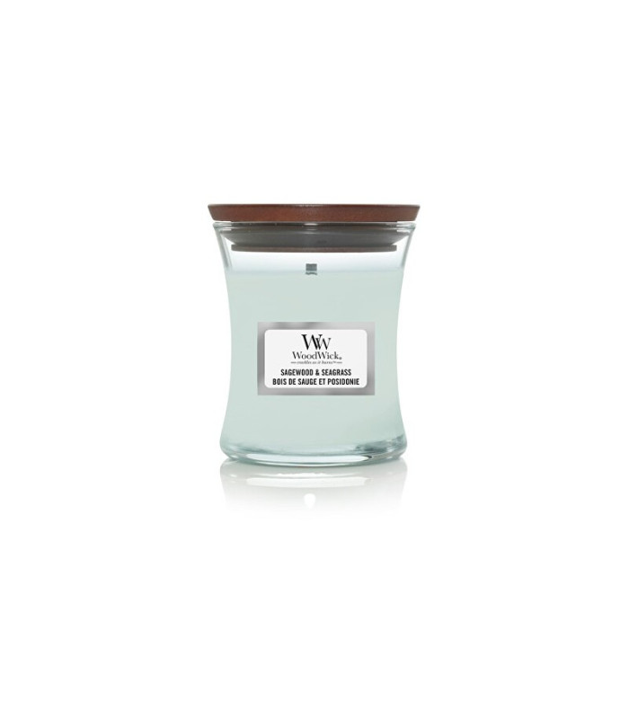WoodWick Kvapiųjų žvakių vaza "Sagewood" - jūros žolė 85 g