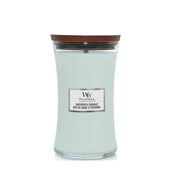 WoodWick Kvapiųjų žvakių vaza "Sagewood" - jūros žolė 609 g